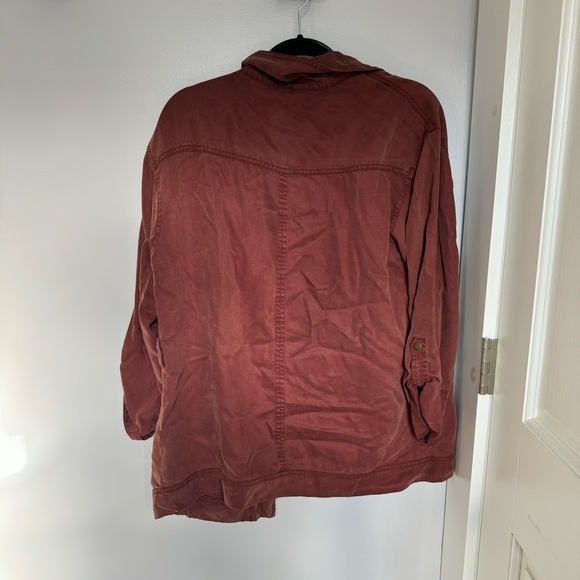 Anthropologie On the Road Red Utility Jacket - Picture 2 of 2